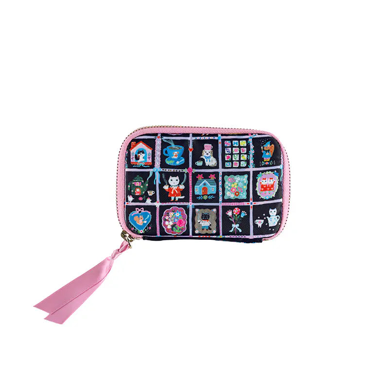 Hobonichi Techo Drawer Pouch Pocket “Coffee Together” – Yumi Kitagishi