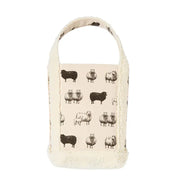 Hobonichi Miknits BAGUETTE TOTE FOR KNITTERS Sheep Wool Tote Bag
