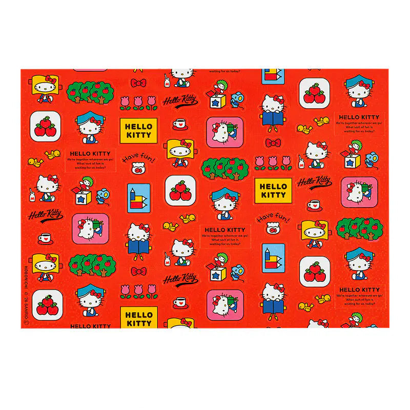 Hobonichi Techo 2027 Hello Kitty “Friends with the Planner” Sticker Sheet