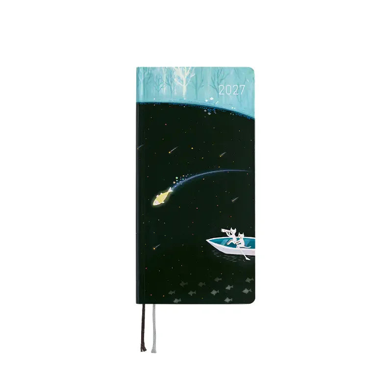 Hobonichi Techo Weeks 2027 Mizuiro Mori no Ryuseigun Planner
