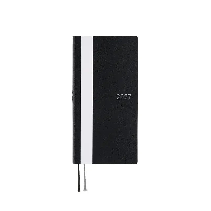 Hobonichi Techo Weeks 2027 White Line Black Planner